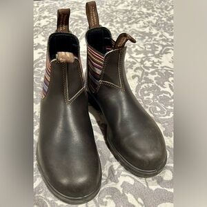 Women’s Blundstone 500 Chelsea Boots Brown Multi US Size 8.5